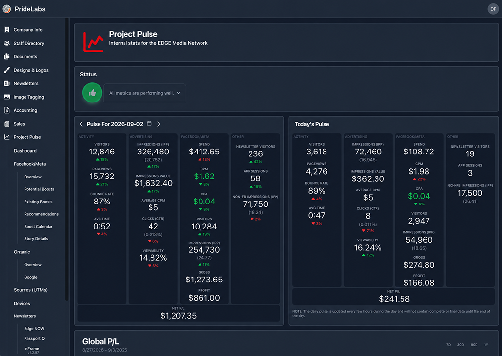 EDGE Pulse screenshot